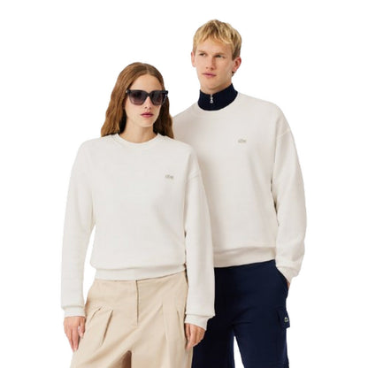 Felpe senza cappuccio Uomo Lacoste - Sweatshirt - Bianco