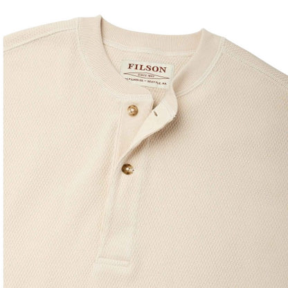 Maglioni Uomo Filson - Waffle Knit Henley - Beige