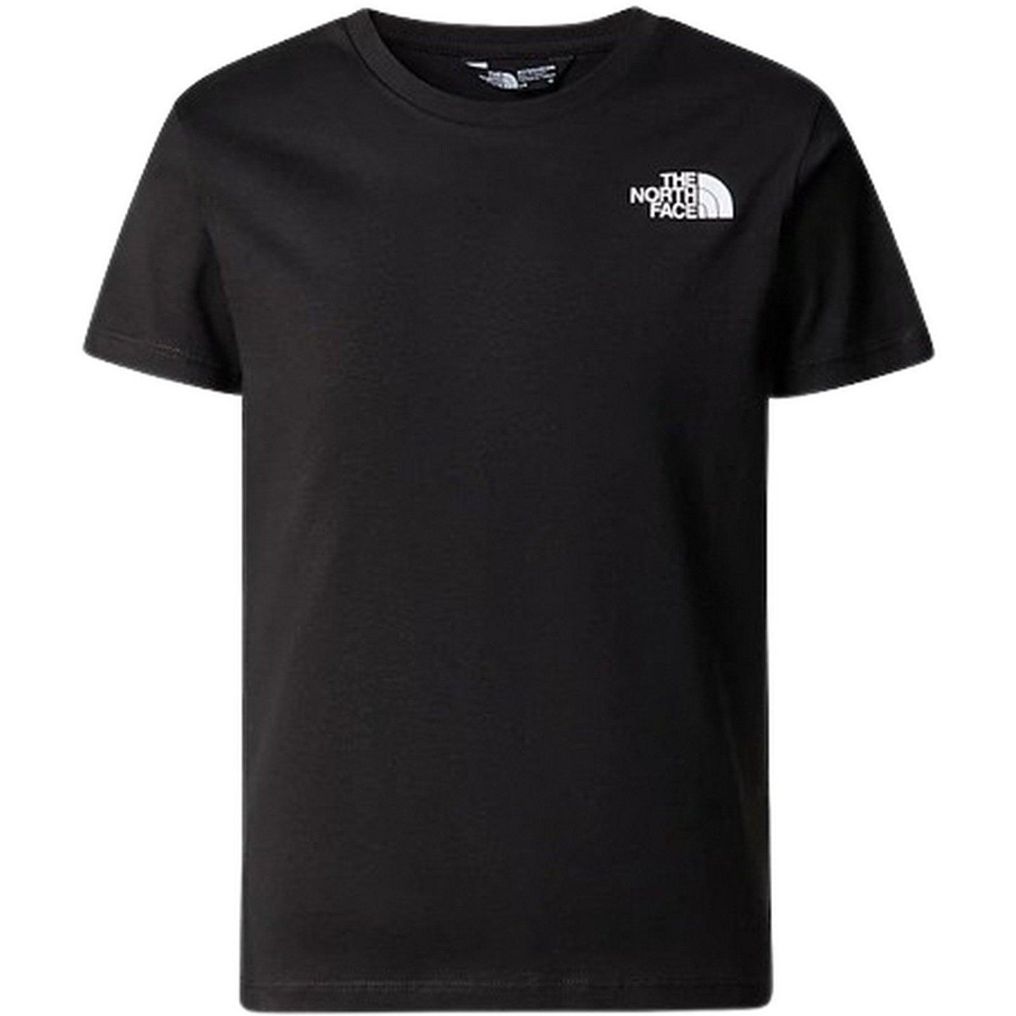 T-shirt Bambino The North Face - B S/S Redbox Tee (Back Box Graphic) - Nero