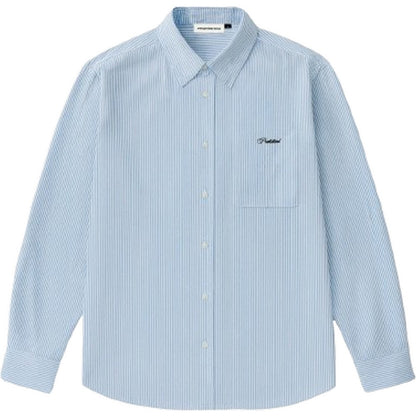 Camicie casual Uomo Prohibited - The Oxford Button Down Shirt - Celeste