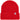 Bonnets tricotés unisexe Edwin - Bonnet pelucheux - Rouge