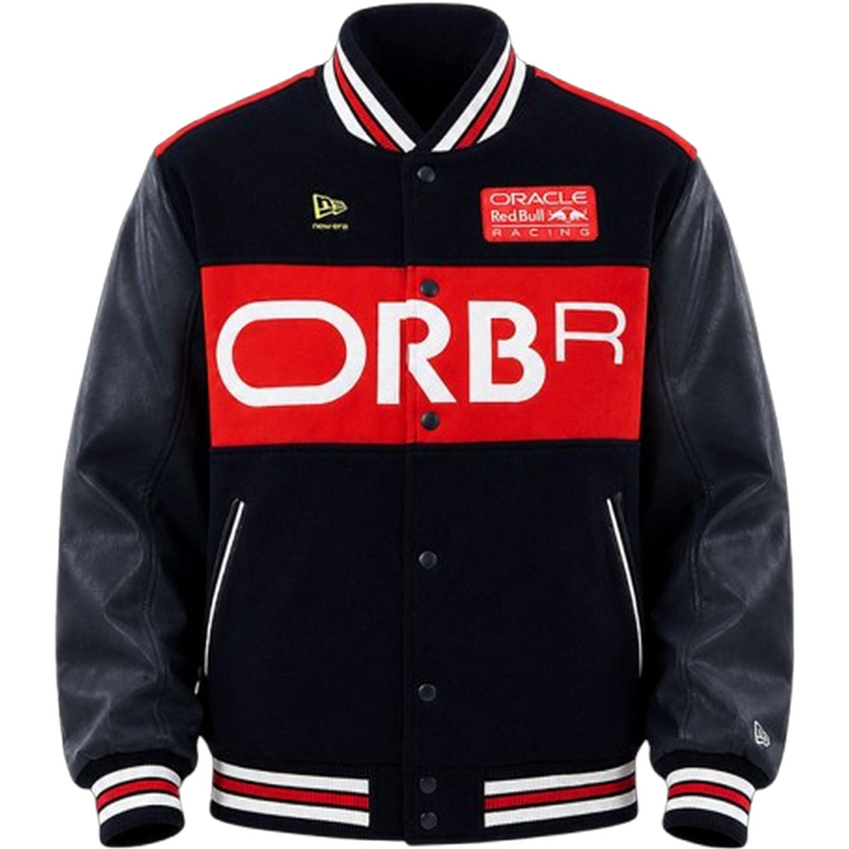 Giubbini Unisex New Era - Rb Wordmark Varsity Jckt - Nero