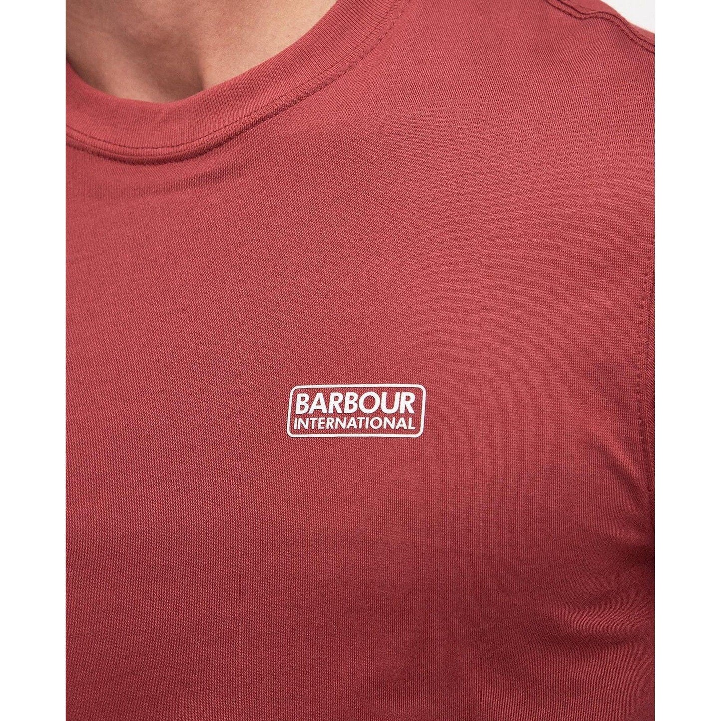 T-shirt Uomo Barbour International - Small Logo T-Shirt - Bordeaux