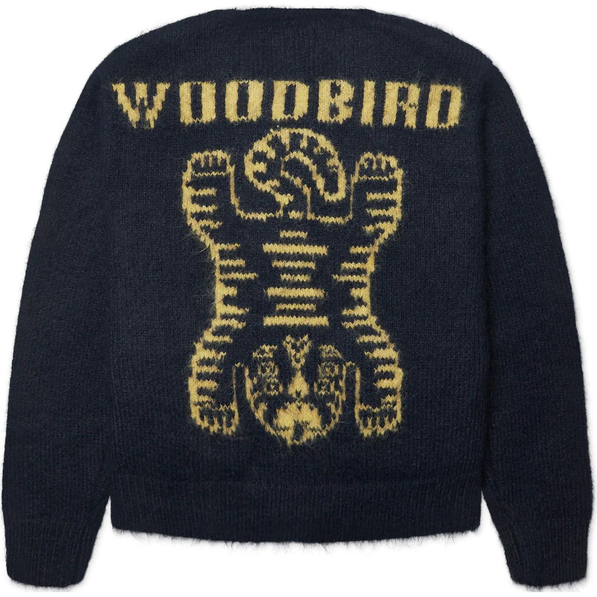 Cardigan Uomo Woodbird - WBKoon Zip Tiger Cardigan - Blu