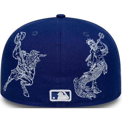 Cappellini da baseball Unisex New Era - Mlb Mythical 59Fifty Losdod - Blu