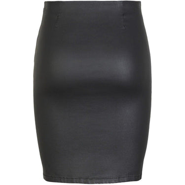 Gonne casual Donna Pieces - Pcparo Hw Coated Skirt/Noos Bc - Nero