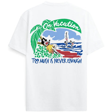 Camiseta de hombre ON VACATION - Camiseta Hawaii - Blanco