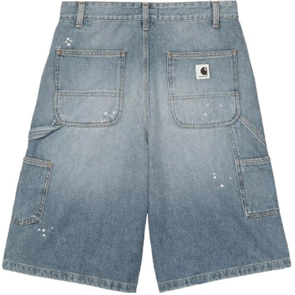Pantaloncini Donna Carhartt Wip - W' Nixon Double Knee Short - Blu