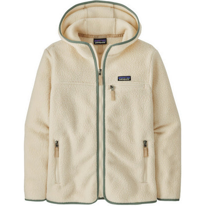 Giacche Donna Patagonia - W'm Retro Pile Hoody - Beige
