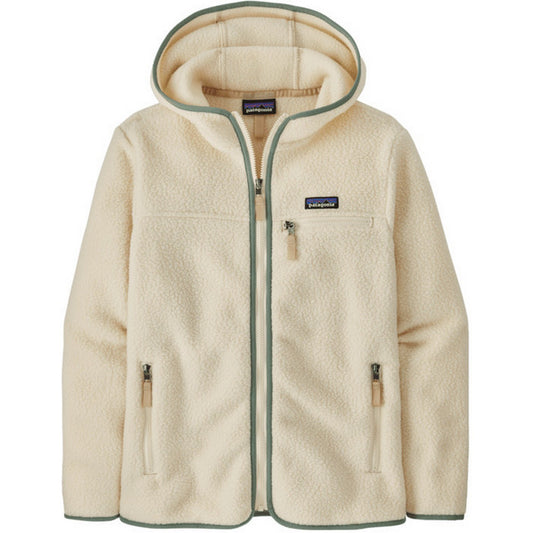 Giacche Donna Patagonia - W'm Retro Pile Hoody - Beige