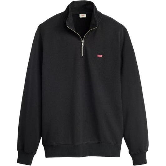 Maglie a manica lunga Uomo Levi's - Original Hm 1/4 Zip - Nero