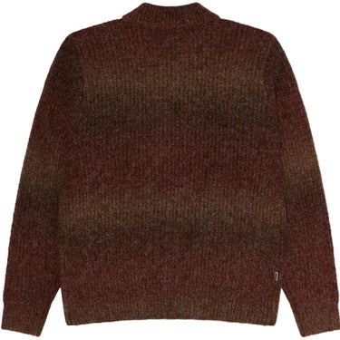 Cardigan Uomo Obey - Obey Anton Gradient Cardigan - Marrone