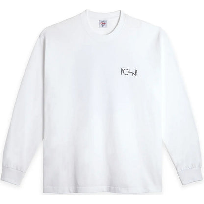 Maglie a manica lunga Uomo Polar - Fill Logo LS Tee Klez Crossing - Bianco