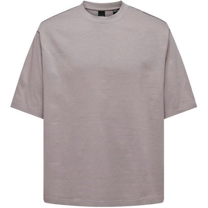 T-shirt Uomo Only & Sons - Onsmillenium Ovz Ss Tee - Viola