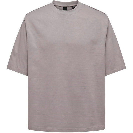 T-shirt Uomo Only & Sons - Onsmillenium Ovz Ss Tee - Viola