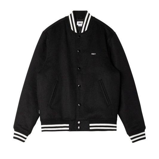 Giacche Unisex Obey - League Icon Jacket - Nero