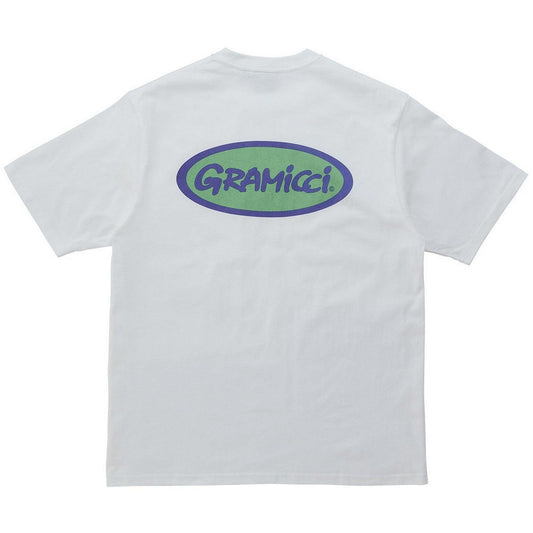 T-shirt Uomo Gramicci - Gramicci Oval Tee - Bianco