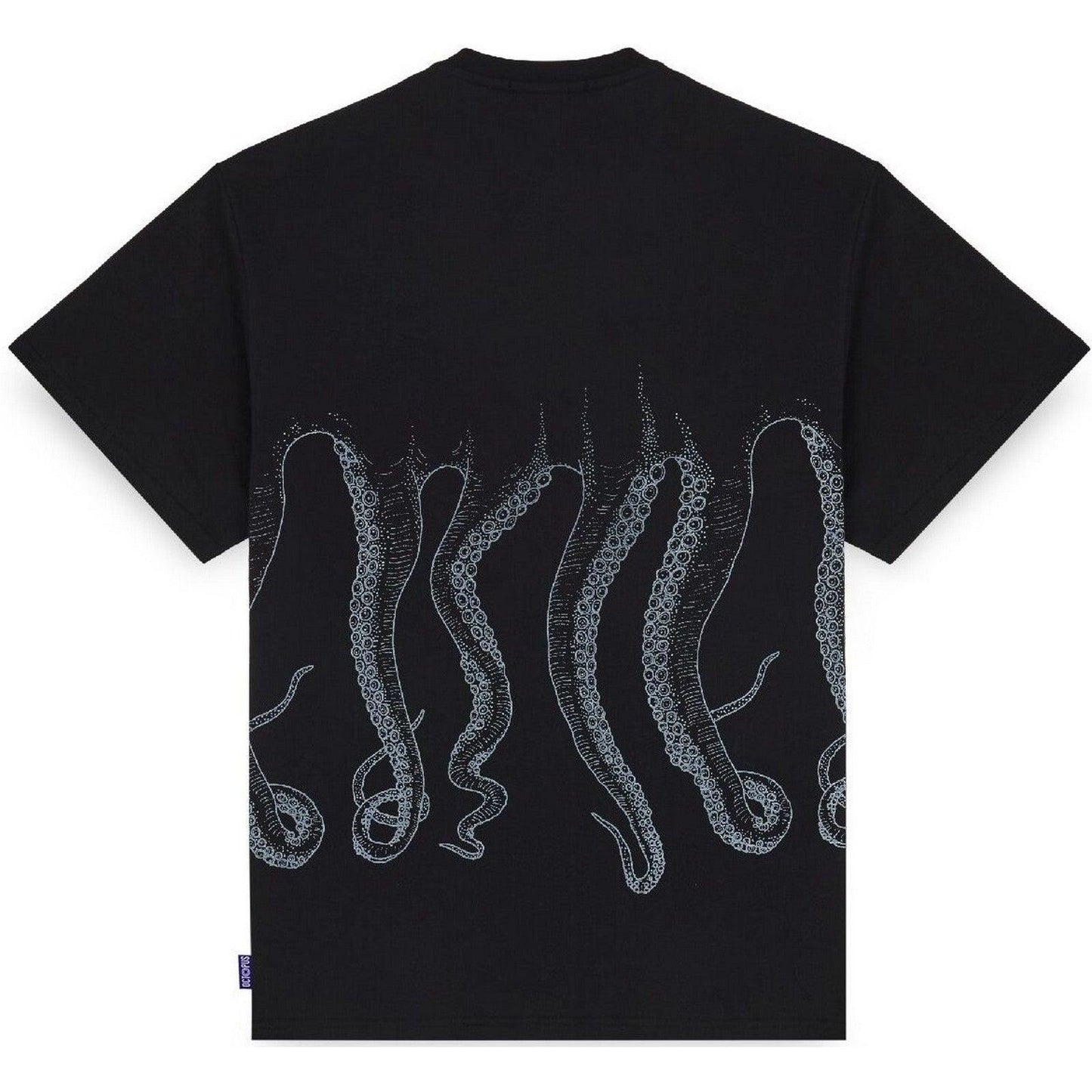 T-shirt Uomo Octopus - Octopus Outline Tee - Nero