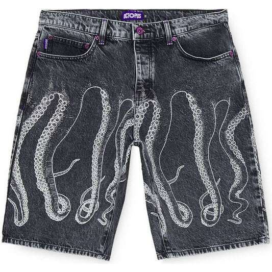 Pantaloncini Uomo Octopus - Octopus Outline Loose Short - Grigio