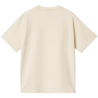 T-shirt Donna Carhartt Wip - W' S/S American Script T-Shirt - Bianco