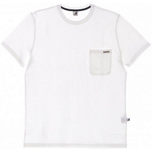 T-shirt Uomo Kangol - T-Shirt Heritage Taped - Bianco