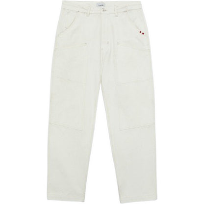 Pantaloni Uomo Amish - Super knee - Bianco