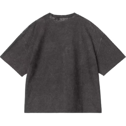 T-shirt Donna Carhartt Wip - W' S/S Lambert T-Shirt - Nero