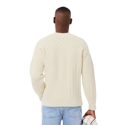 Maglioni Uomo Lacoste - Pullover - Panna