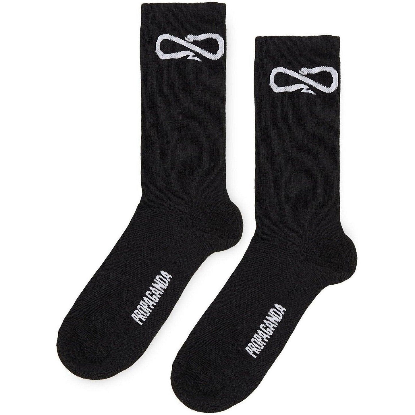 Calze Uomo Propaganda - Logo Socks - Nero