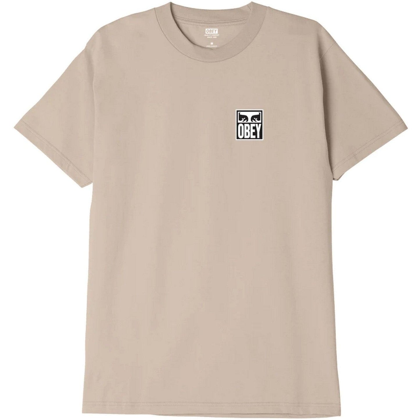 T-shirt Uomo Obey - Obey Eyes Icon 2 Classic Tee - Beige