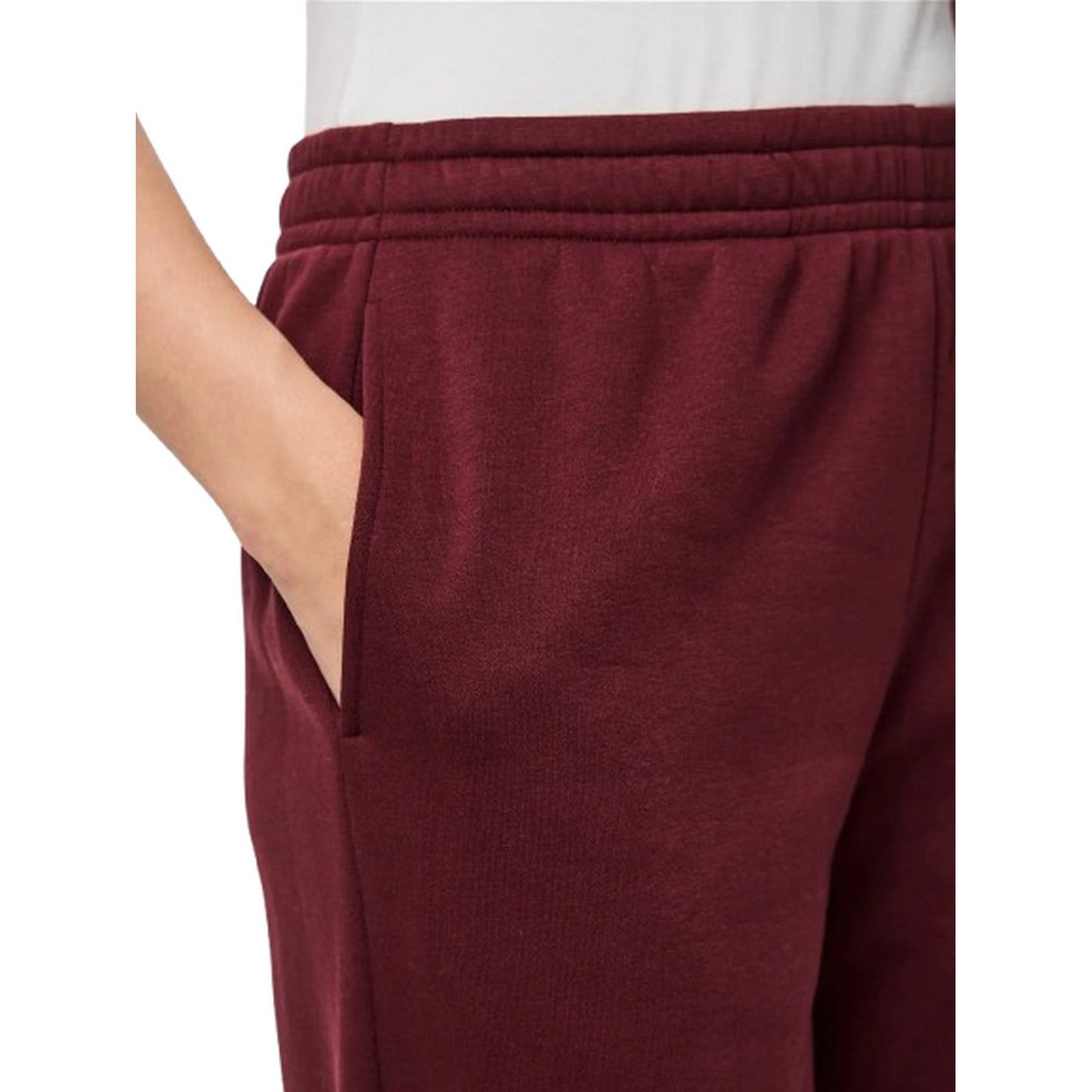 Pantaloni Donna Pieces - Pcchilli Hw Straight Sweat Pants Noos Bc - Bordeaux