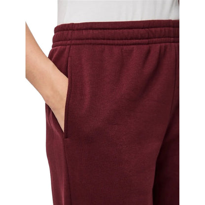 Pantaloni Donna Pieces - Pcchilli Hw Straight Sweat Pants Noos Bc - Bordeaux
