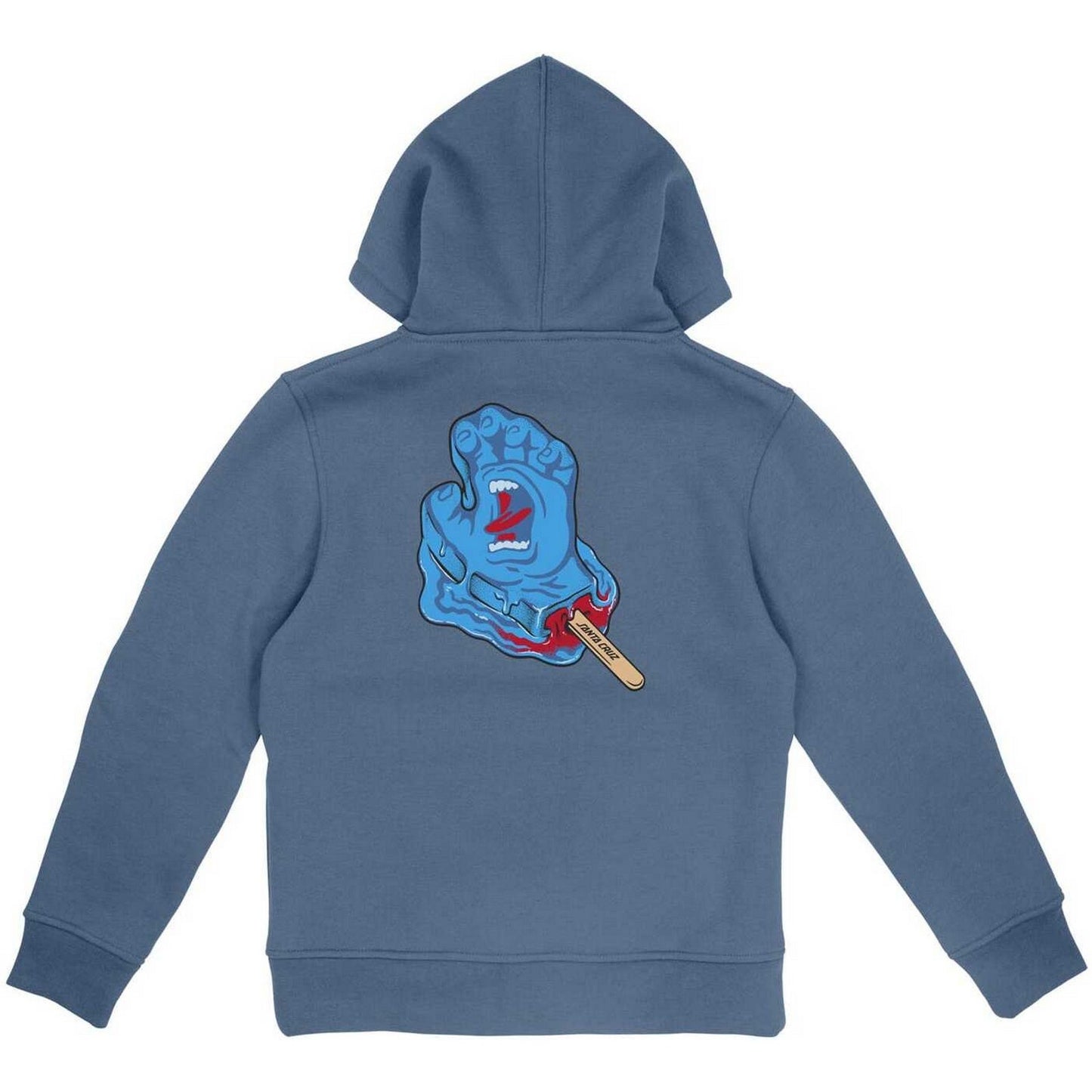 Felpe con cappuccio Ragazzi Unisex Santa Cruz - Youth Popsicle Hand Hood - Blu