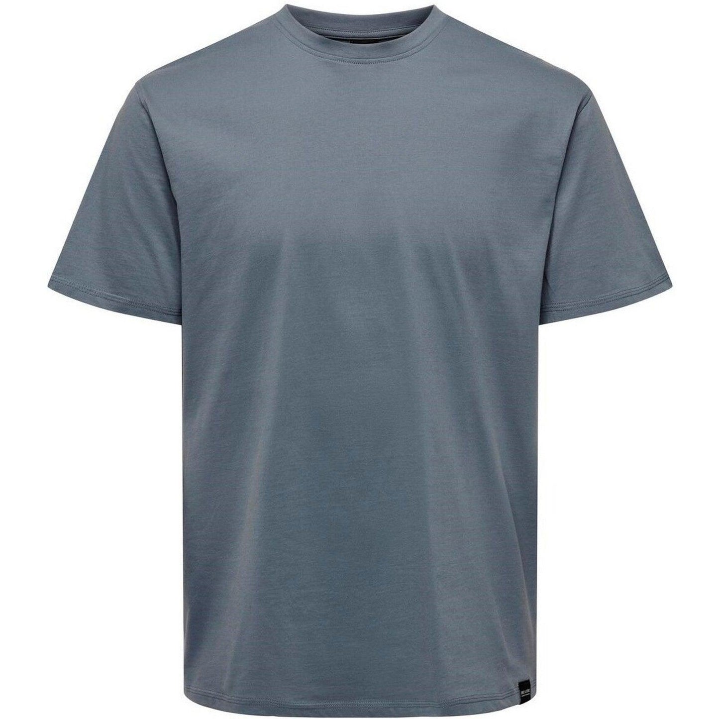 T-shirt Uomo Only & Sons - Onsmax Life Reg Ss Stitch Tee Noos - Grigio