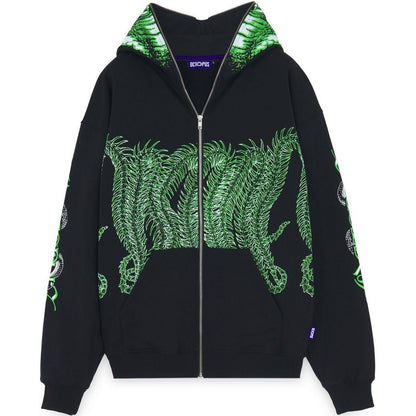 Felpe con cappuccio Uomo Octopus - Year Of The Snake Octopus Full Zip Hoodie - Nero