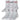 Calcetines Jordan unisex para niños - Jordan Legend Crew 6Pk - Blanco