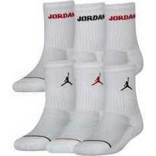 Jungen Unisex Jordan Socken – Jordan Legend Crew 6Pk – Weiß
