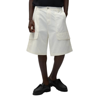 Pantaloncini Uomo Arte Antwerp - Canvas Cargo Shorts - Bianco
