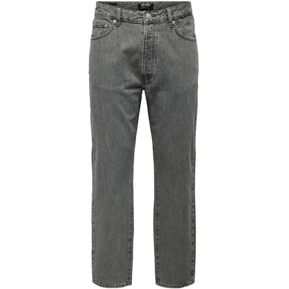 Jeans Uomo Only & Sons - Onstye Loose Tape. Mgd 0013 Azg Dnm Noos - Grigio
