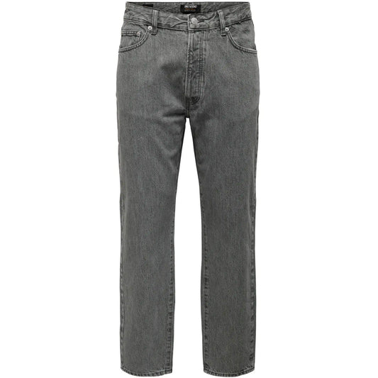 Jeans Uomo Only & Sons - Onstye Loose Tape. Mgd 0013 Azg Dnm Noos - Grigio