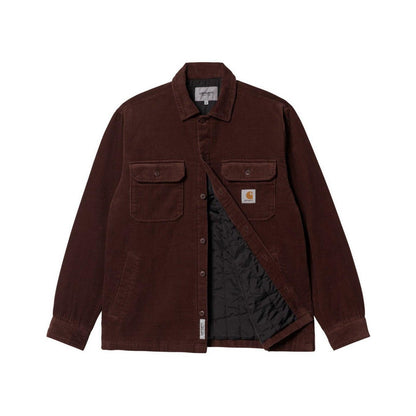 Camicie casual Uomo Carhartt Wip - Whitsome Shirt Jac - Marrone