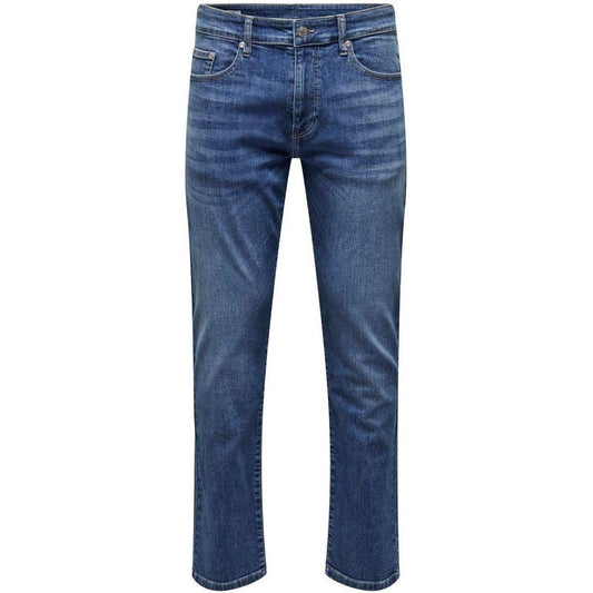 Jeans Uomo Only & Sons - Onsweft Reg. Mb 6755 Mat Dnm Noos - Blu