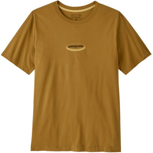 T-shirt Uomo Patagonia - M's '95 Oval Logo T-Shirt - Marrone