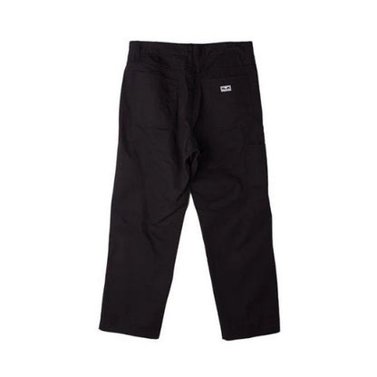 Pantaloni Unisex Obey - Hardwork Carpenter Pant - Nero
