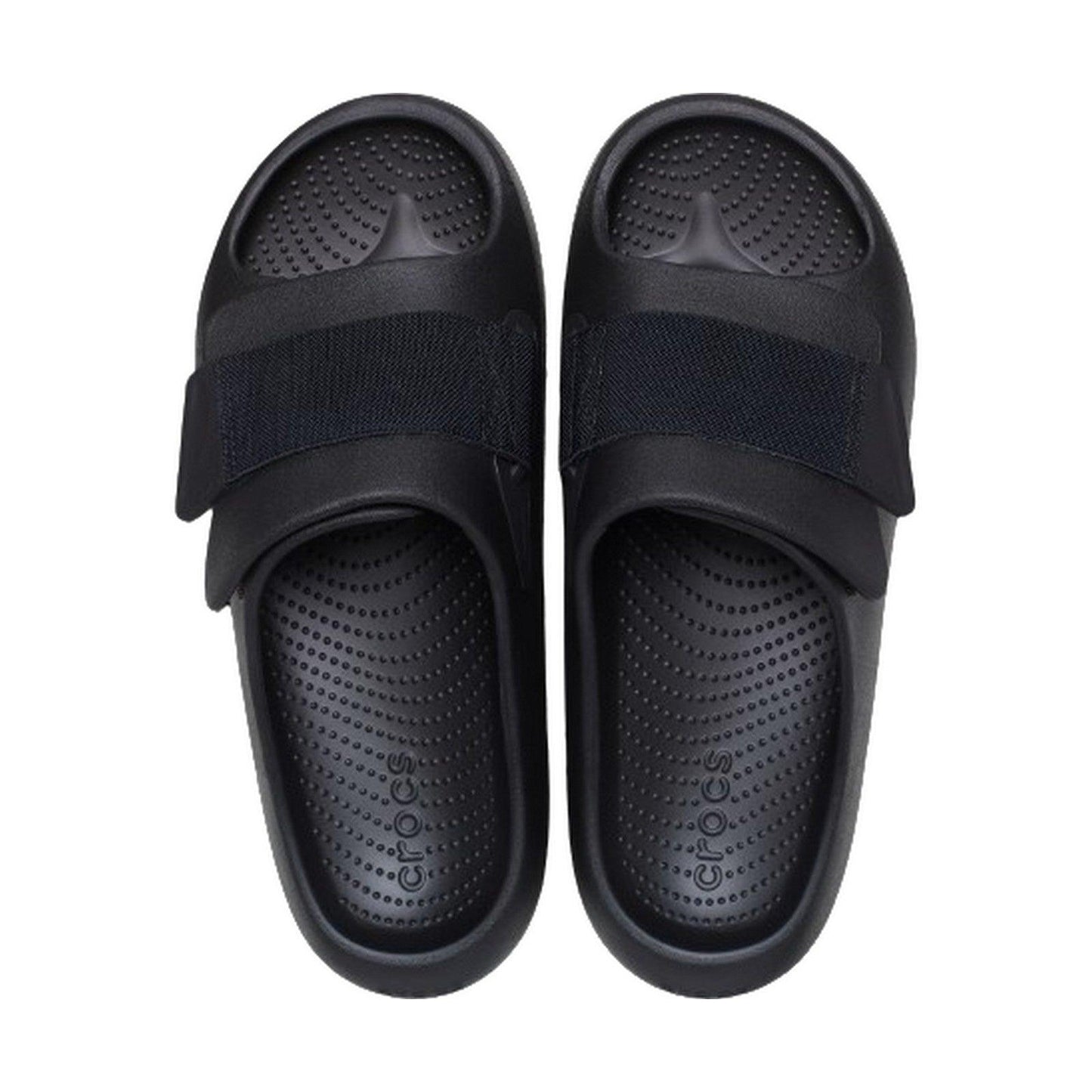 Zoccoli e sabot Unisex Crocs - Mellow Luxe Recovery Slide - Nero