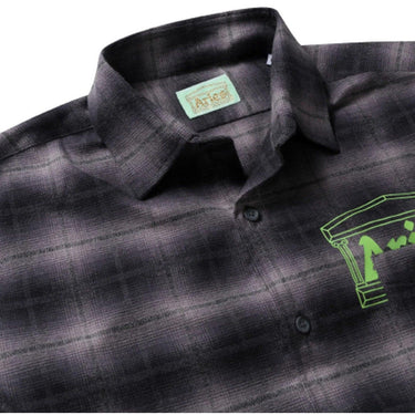 Camicie casual Uomo Aries - Plaid Flannel Shirt - Grigio