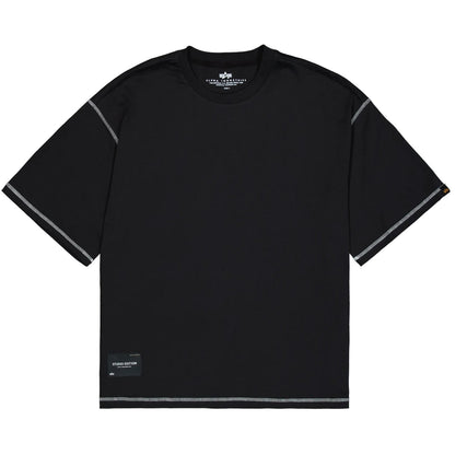 T-shirt Uomo Alpha Industries - Studio Bubble T BP - Nero