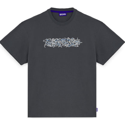 T-shirt Uomo Octopus - Digital Banger Tee By Visual Kulture - Grigio