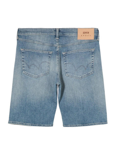 Bermuda Edwin pour hommes - Short Ed-55 - Bleu