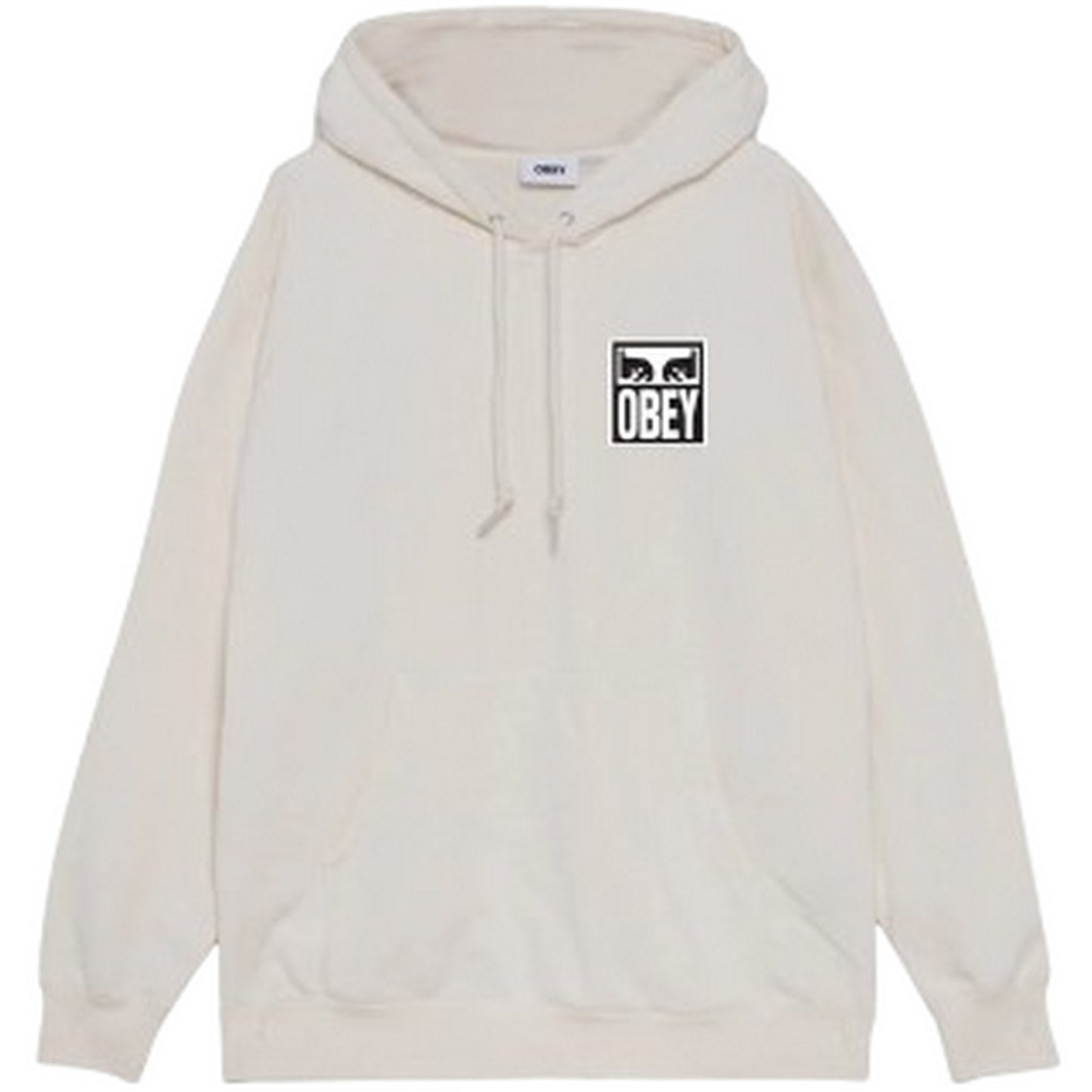 Felpe con cappuccio Uomo Obey - Obey Eyes Icon Hood Premium Fleece - Grigio